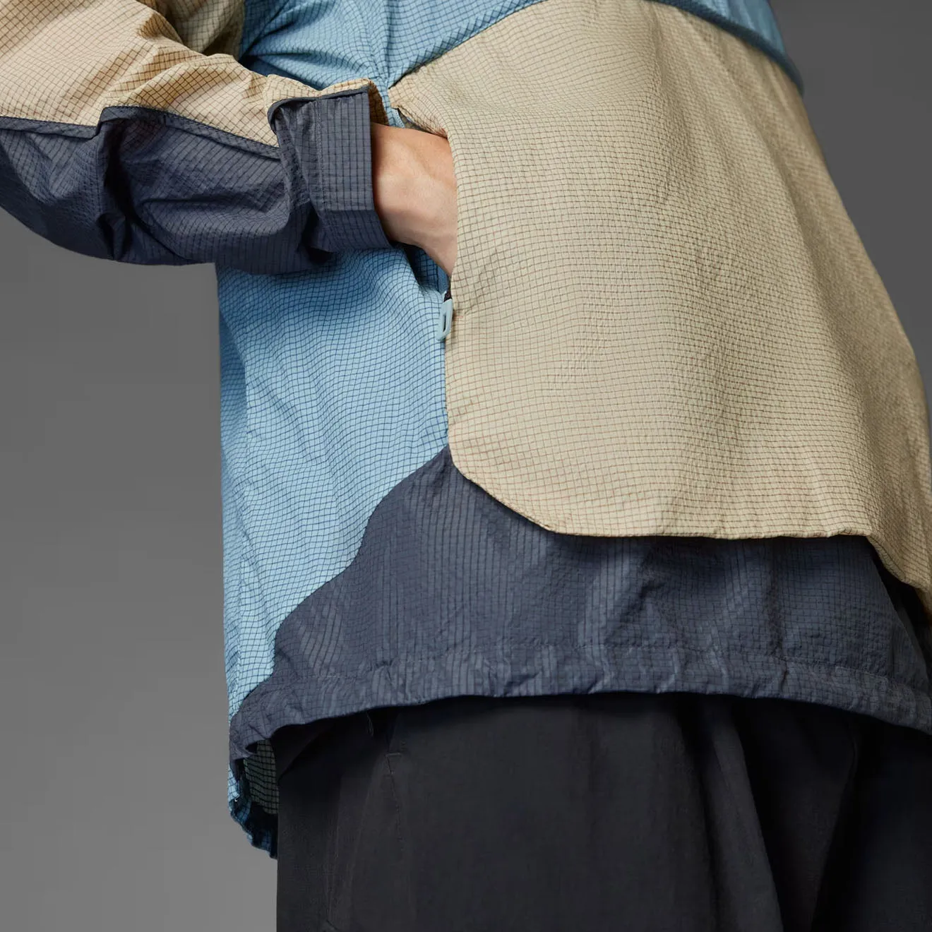 Adidas Terrex XPL Jacket Wind Blue / Grey