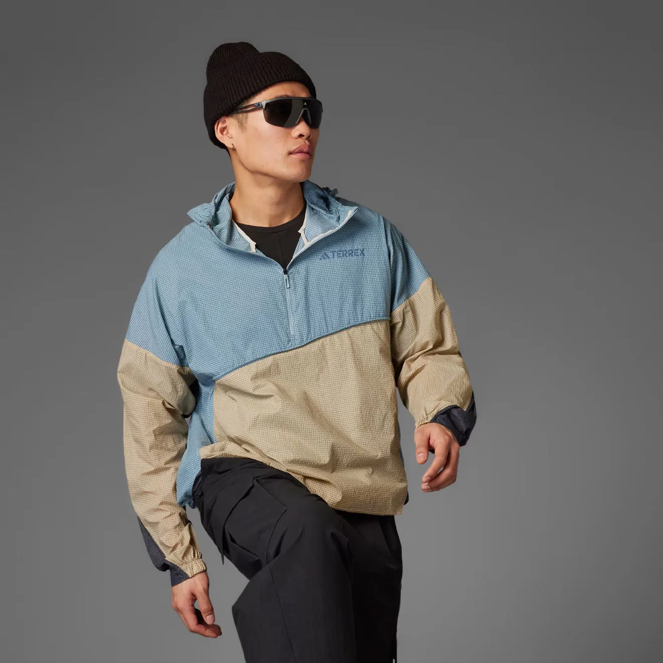 Adidas Terrex XPL Jacket Wind Blue / Grey