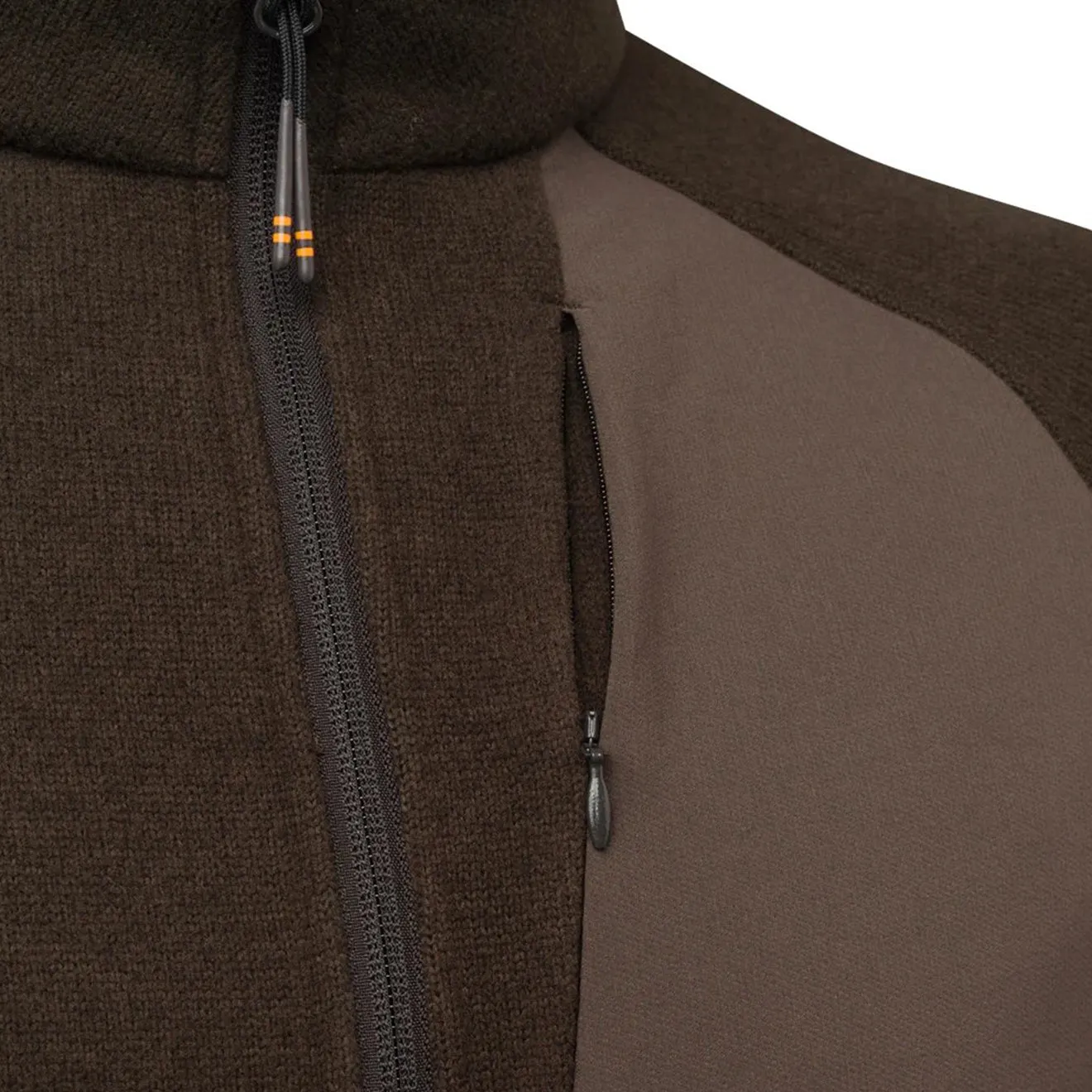 Beretta Abisko Half Zip Fleece Brown Bark