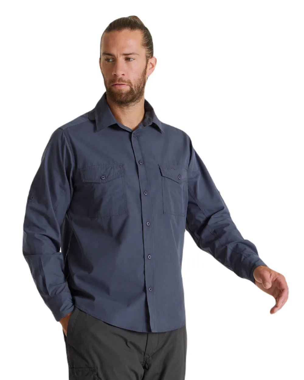 Craghoppers Mens Kiwi Long Sleeved Shirt
