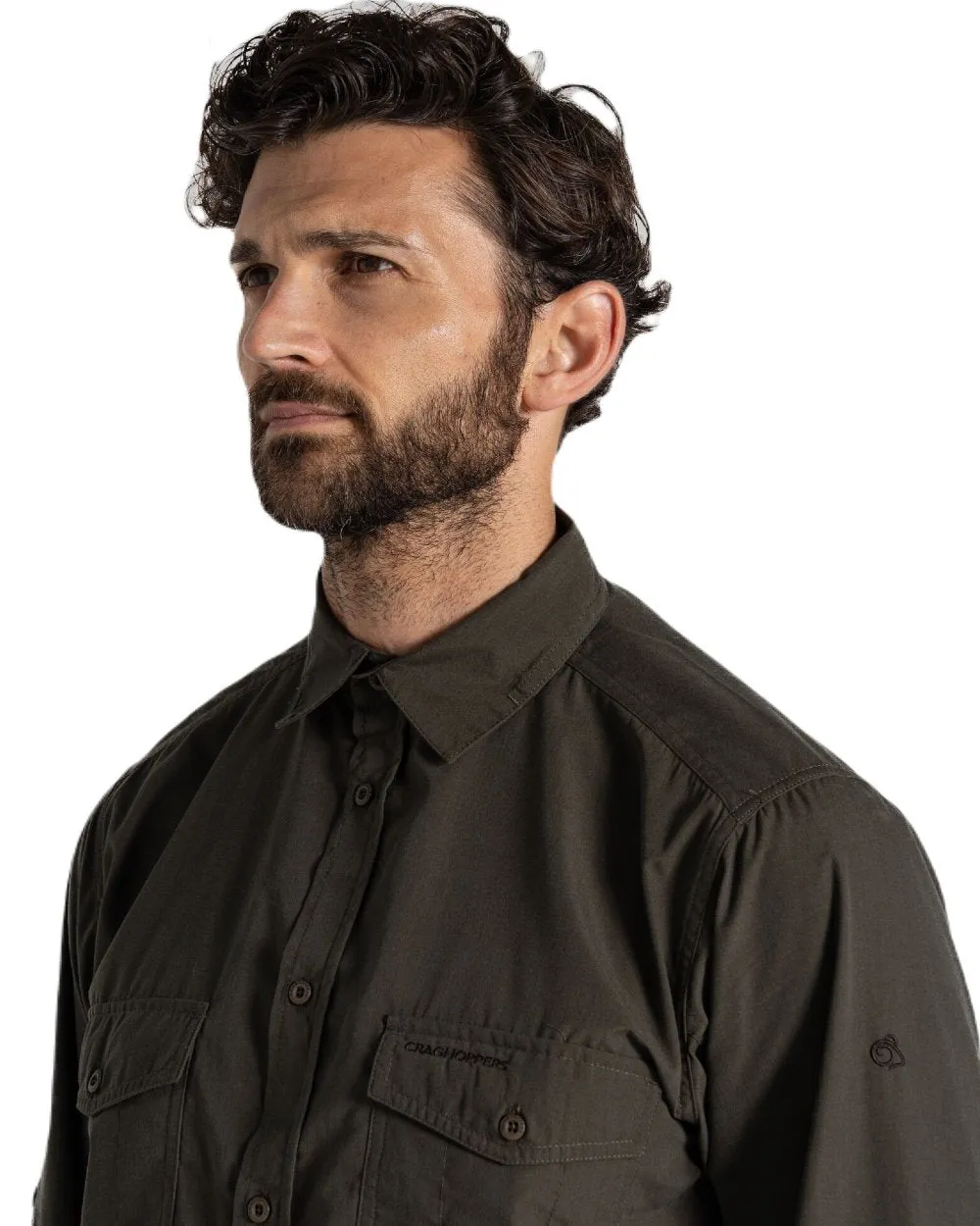 Craghoppers Mens Kiwi Long Sleeved Shirt