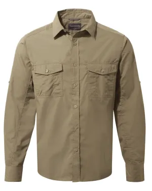 Craghoppers Mens Kiwi Long Sleeved Shirt