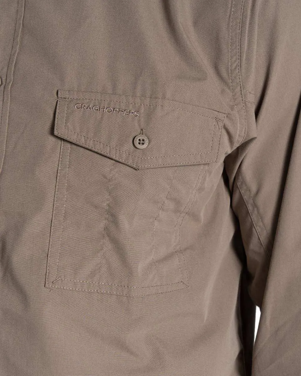 Craghoppers Mens Kiwi Long Sleeved Shirt