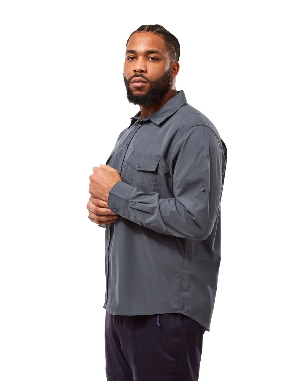 Craghoppers Mens Kiwi Long Sleeved Shirt