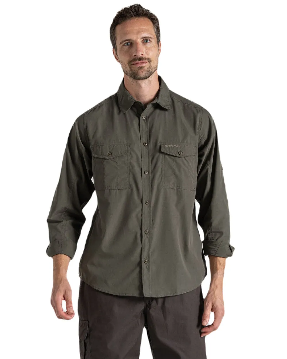 Craghoppers Mens Kiwi Long Sleeved Shirt