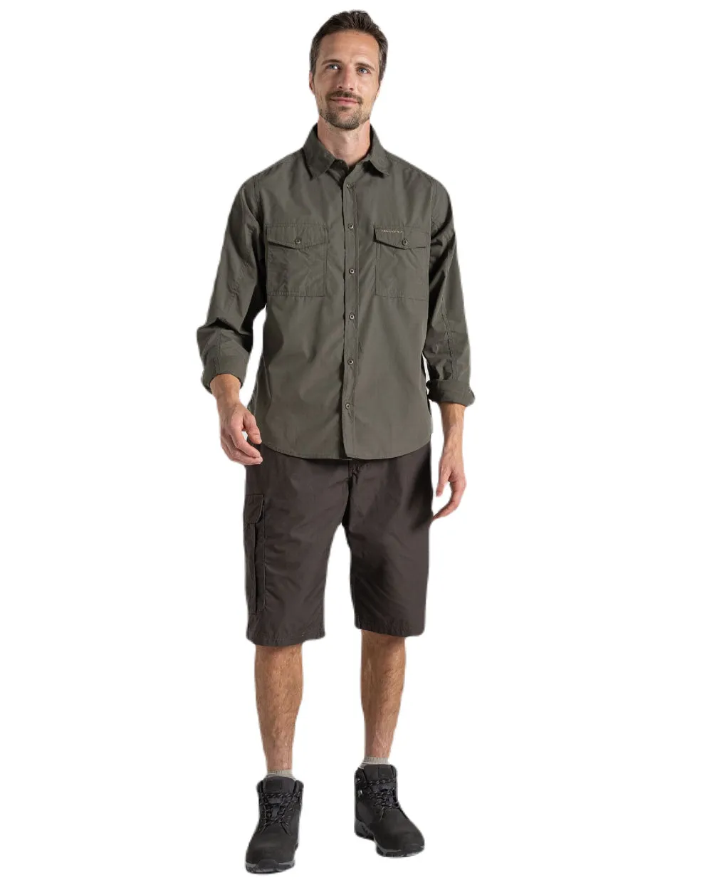 Craghoppers Mens Kiwi Long Sleeved Shirt
