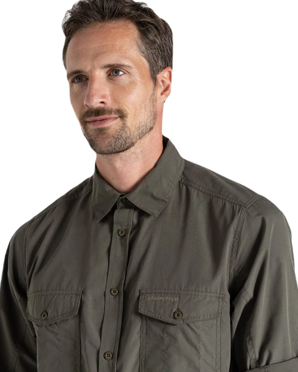 Craghoppers Mens Kiwi Long Sleeved Shirt
