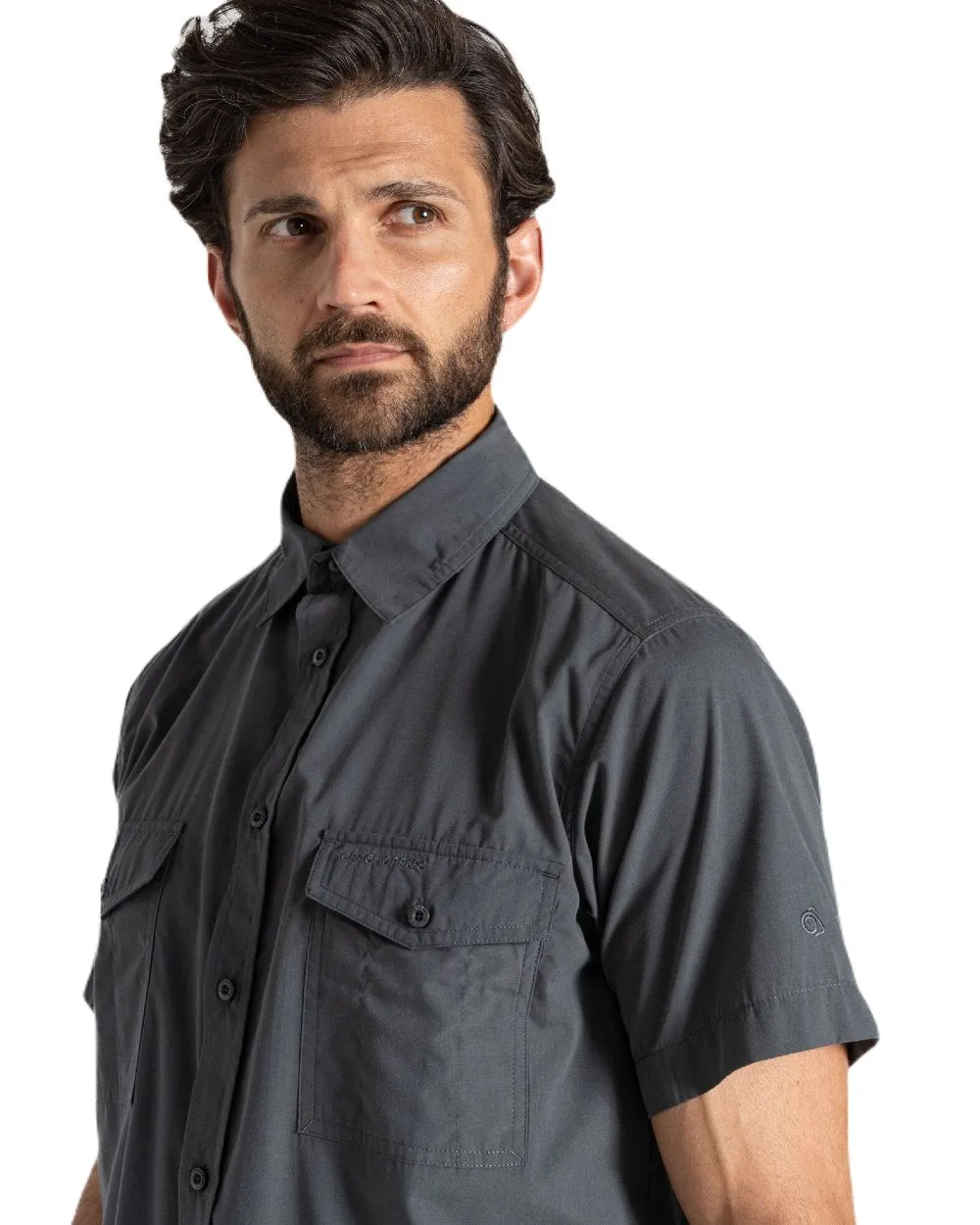 Craghoppers Mens Kiwi Short Sleeved Shirt