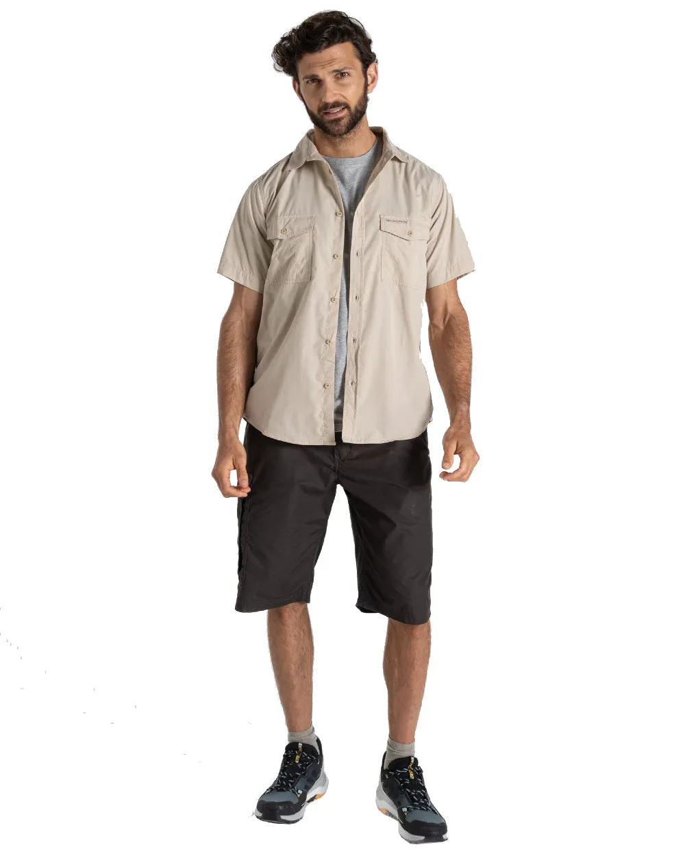 Craghoppers Mens Kiwi Short Sleeved Shirt