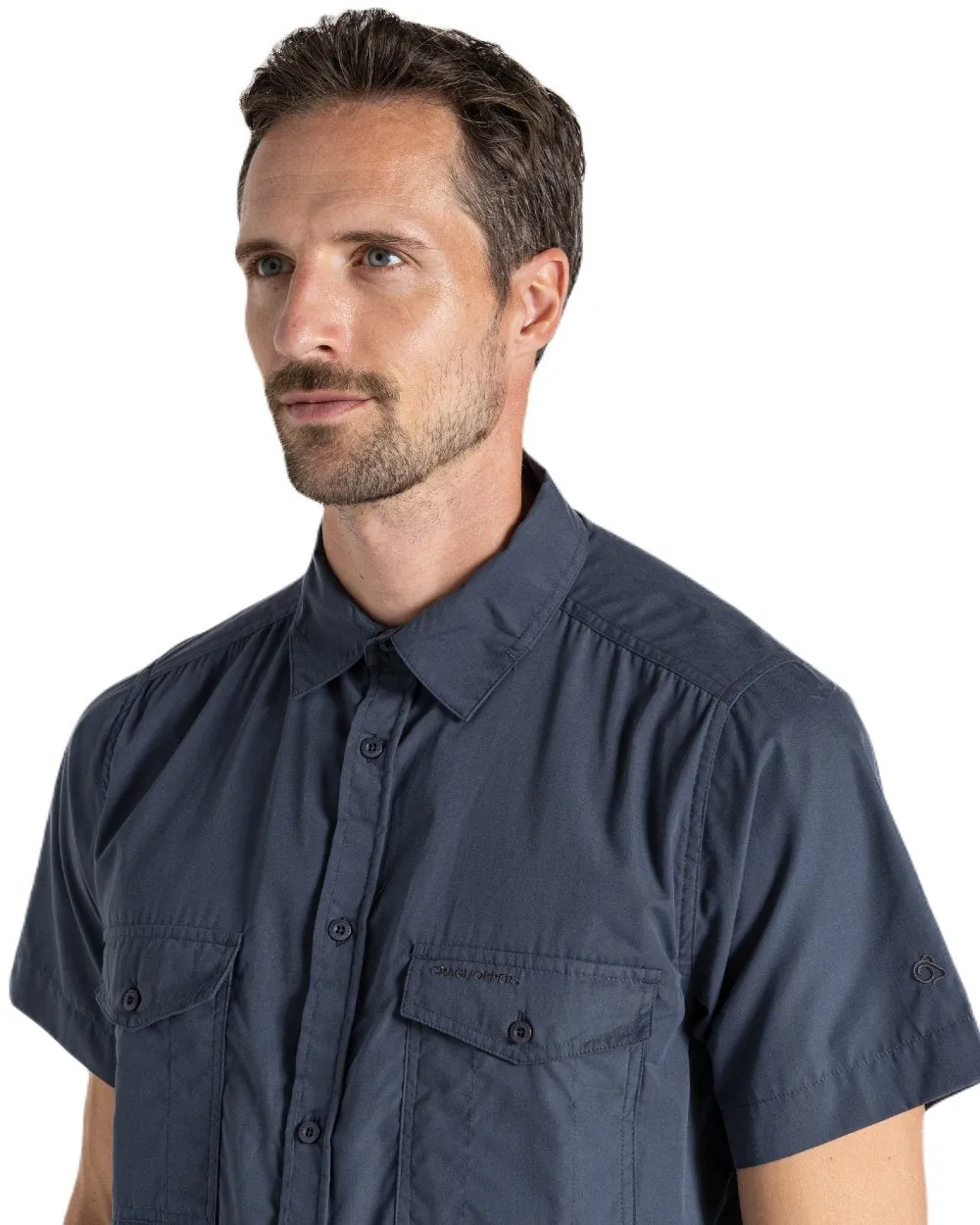 Craghoppers Mens Kiwi Short Sleeved Shirt