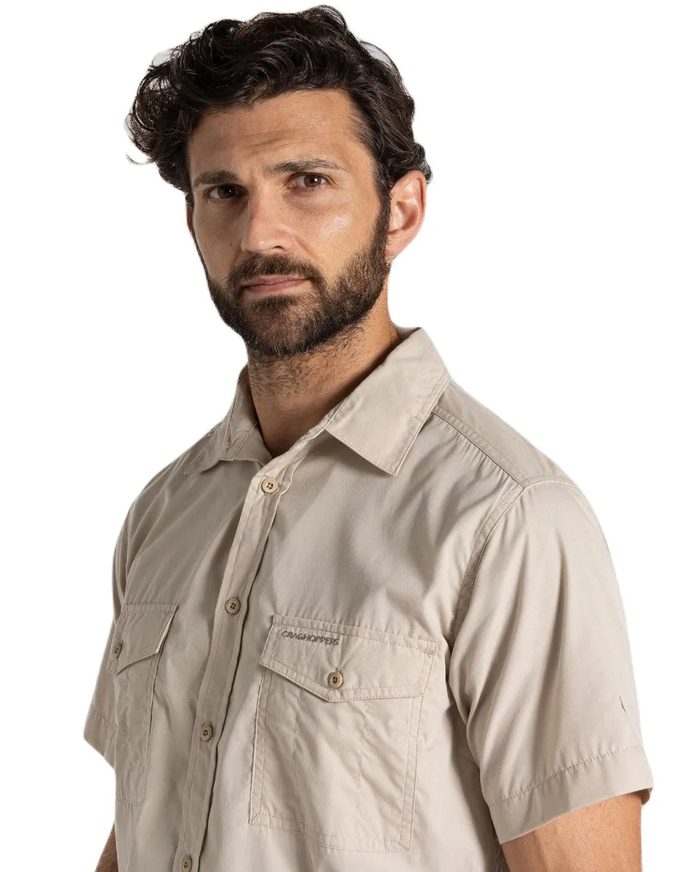 Craghoppers Mens Kiwi Short Sleeved Shirt