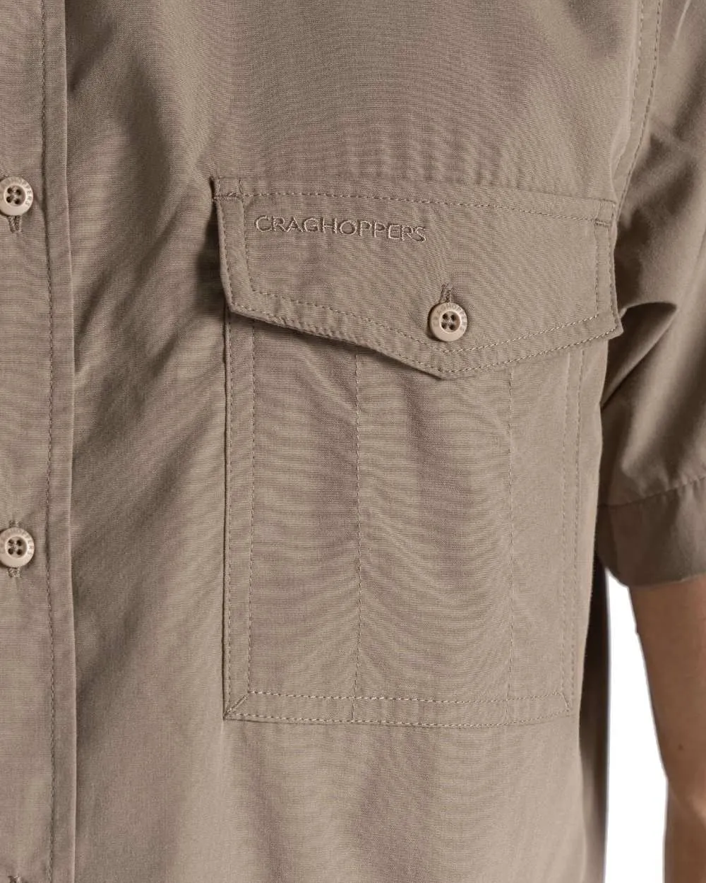 Craghoppers Mens Kiwi Short Sleeved Shirt