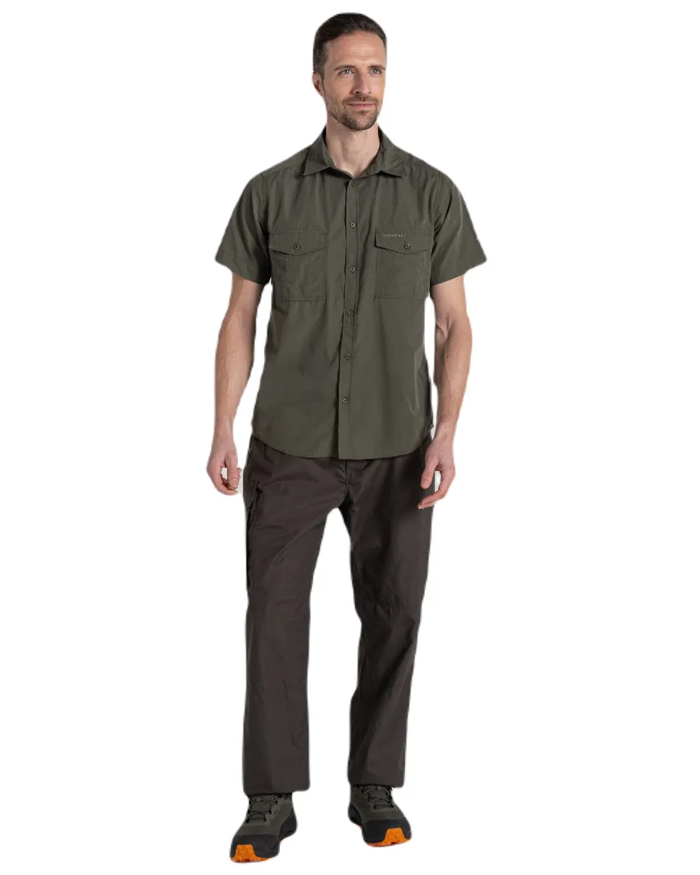 Craghoppers Mens Kiwi Short Sleeved Shirt