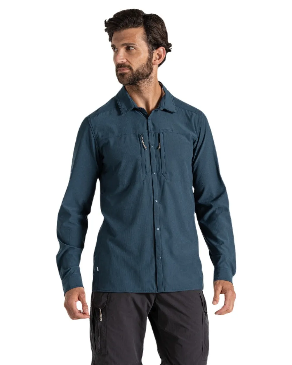 Craghoppers Mens NosiLife Pro Long Sleeved Shirt V