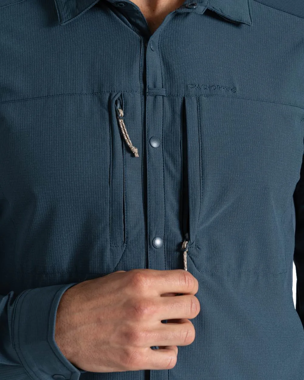 Craghoppers Mens NosiLife Pro Long Sleeved Shirt V