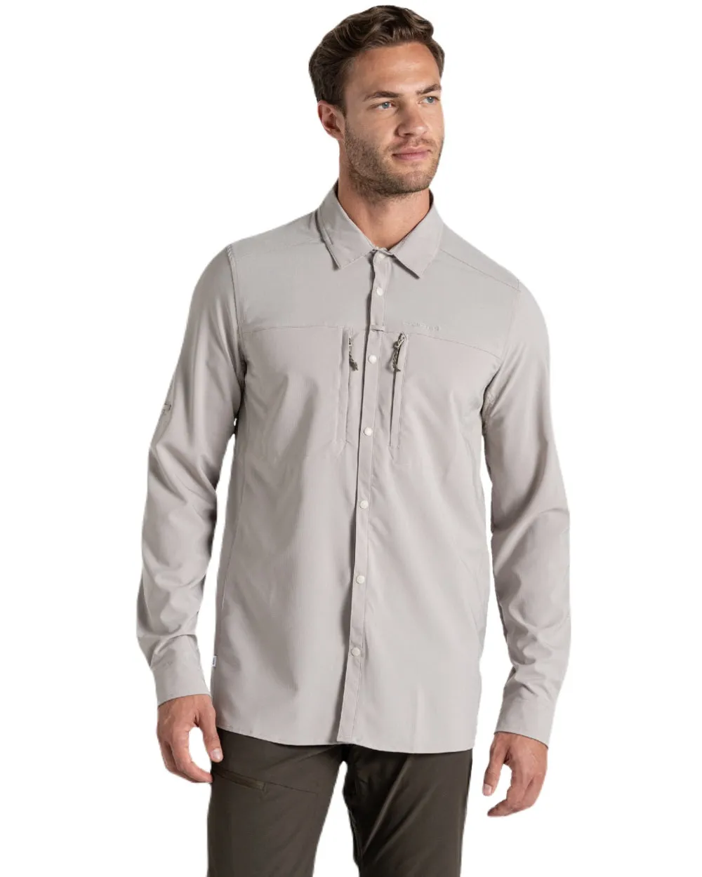 Craghoppers Mens NosiLife Pro Long Sleeved Shirt V