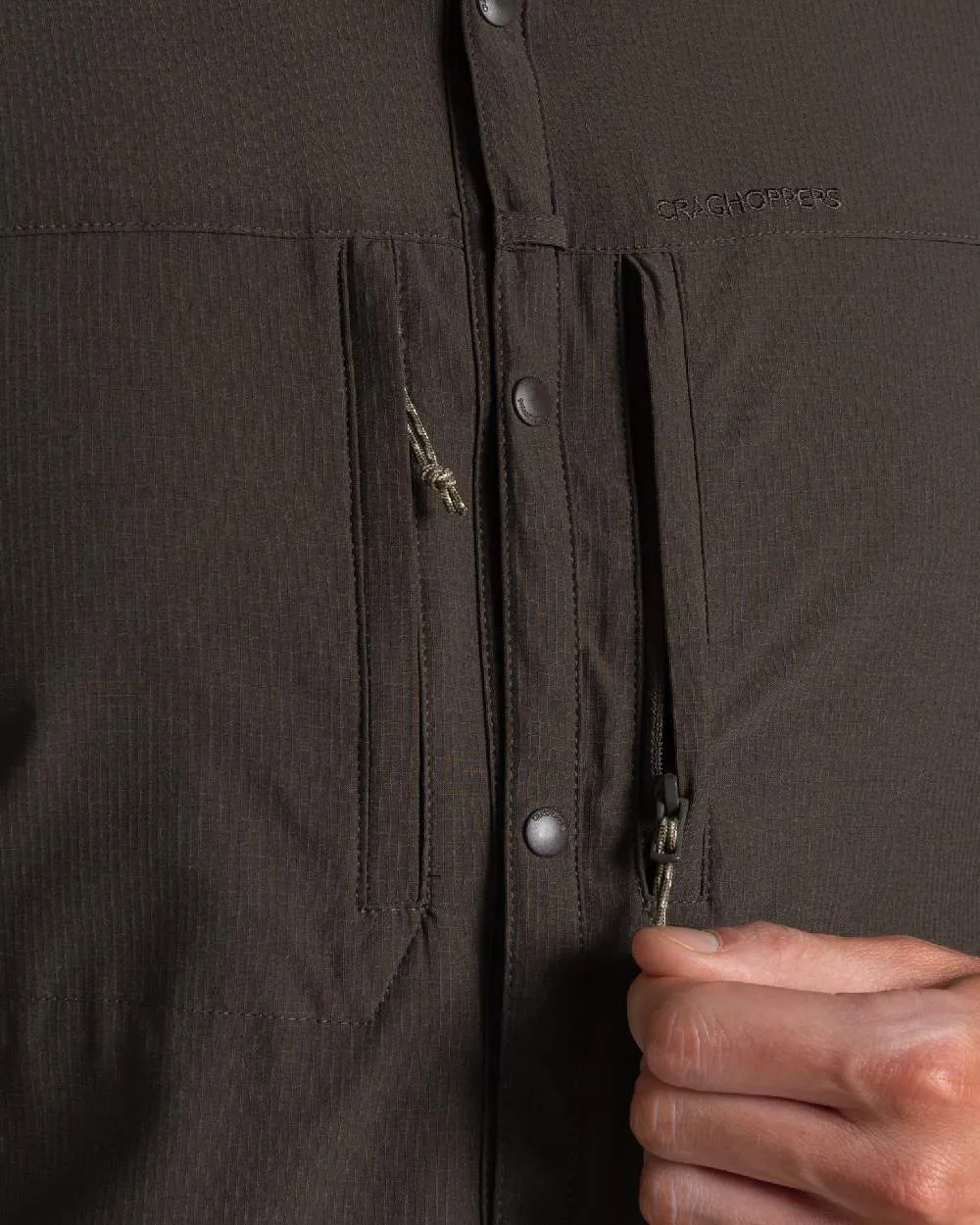 Craghoppers Mens NosiLife Pro Long Sleeved Shirt V