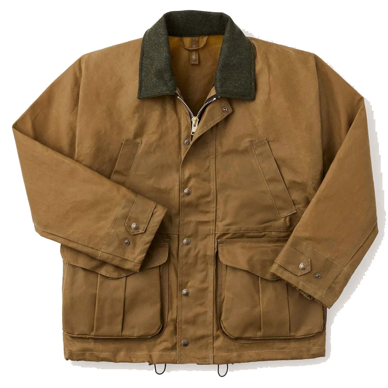 Filson Tin Cloth Field Jacket Dark Tan