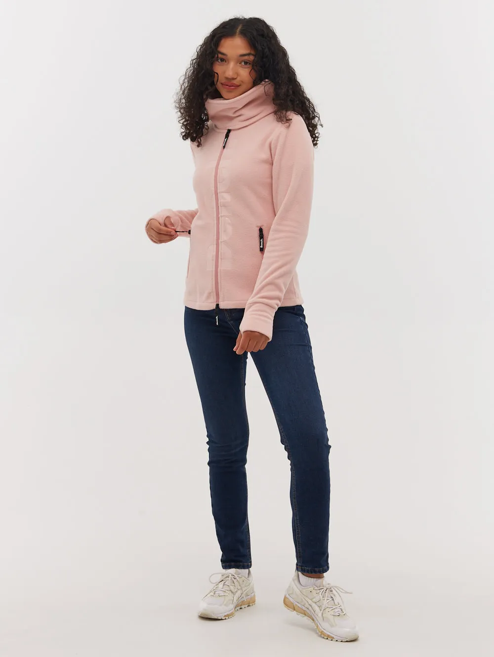 Finish Zip-Up Funnel Neck