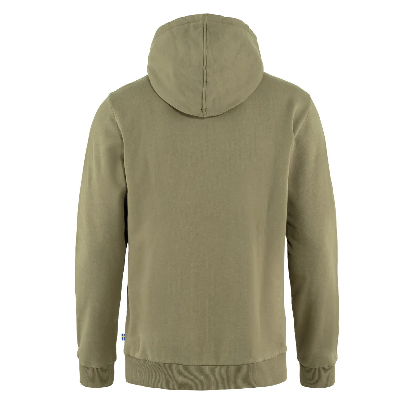 Fjallraven Logo Hoodie Light Olive