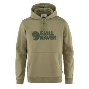 Fjallraven Logo Hoodie Light Olive