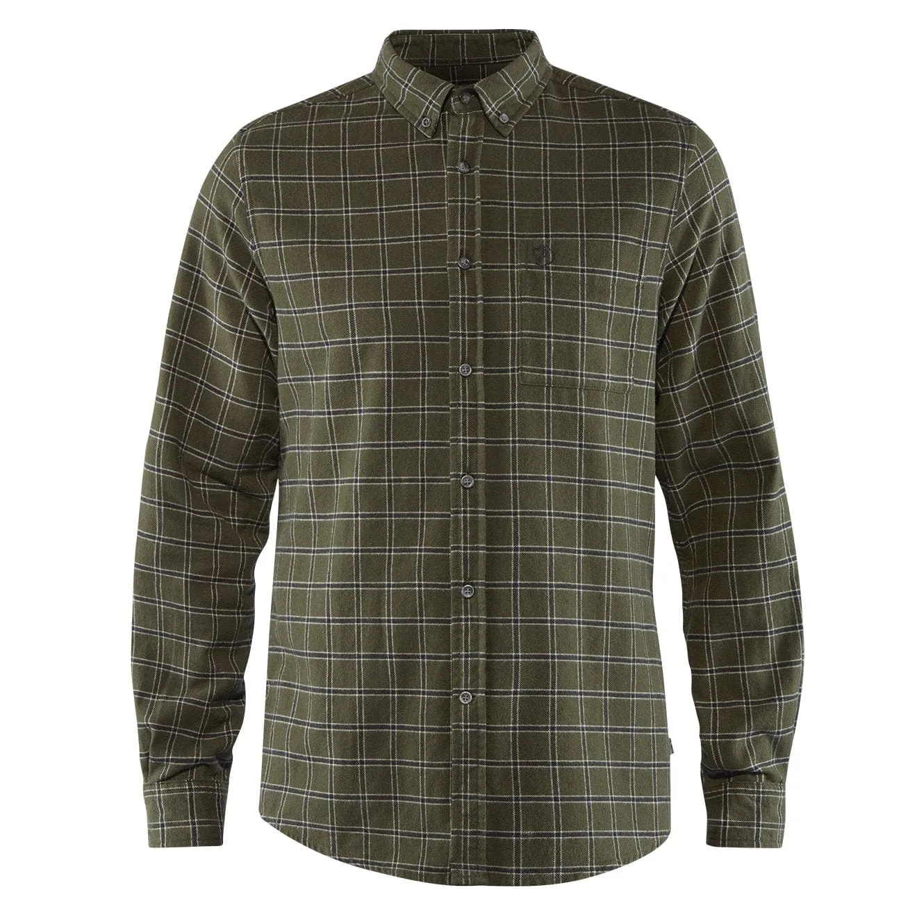 Fjallraven Ovik Flannel Shirt Deep Forest