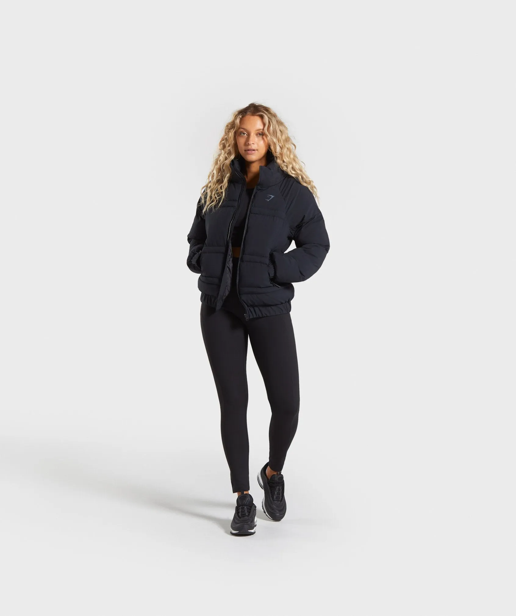Gymshark Essential Puffer Jacket - Black