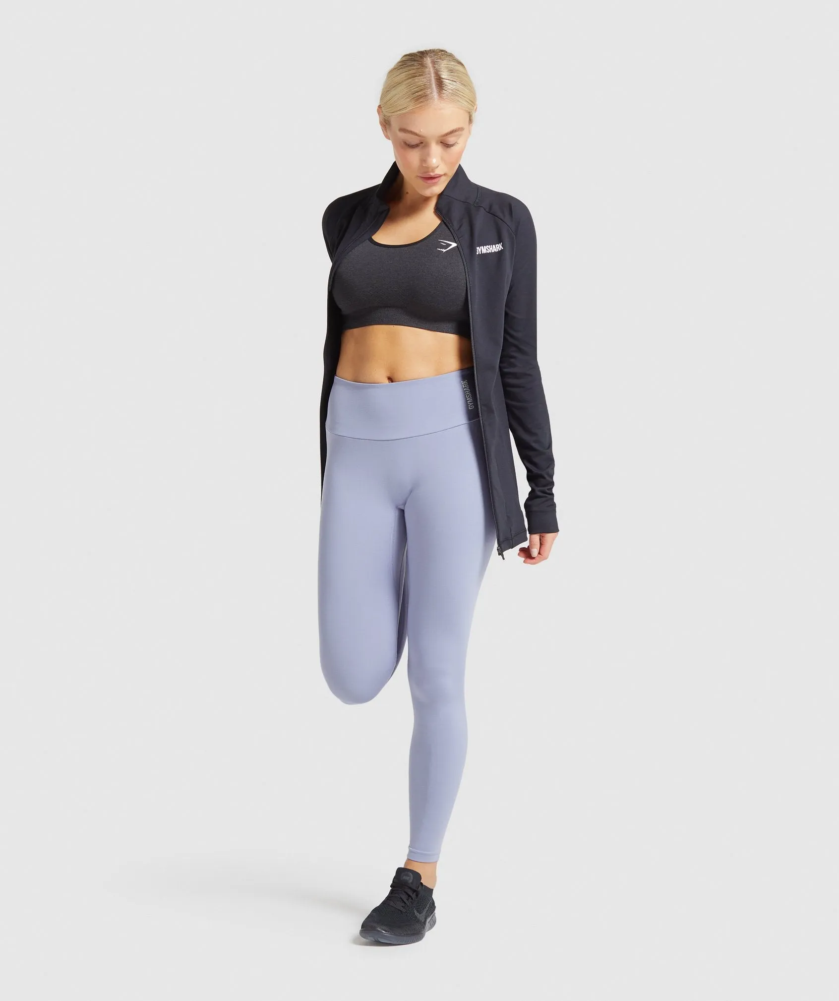 Gymshark Training Zip Up Jacket - Black