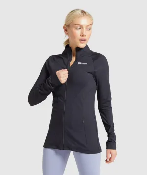Gymshark Training Zip Up Jacket - Black