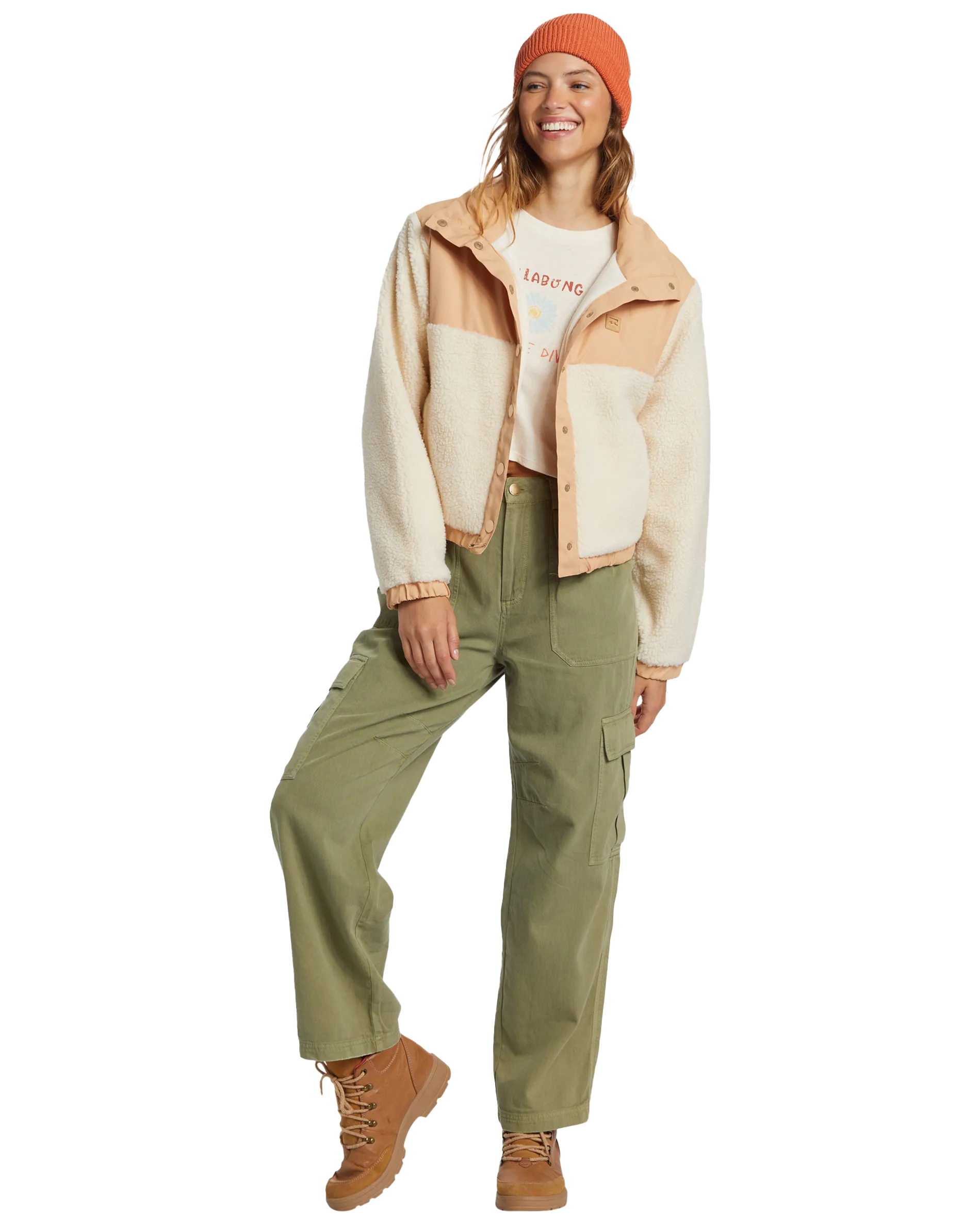 Lost Trails Jacket in White Cap