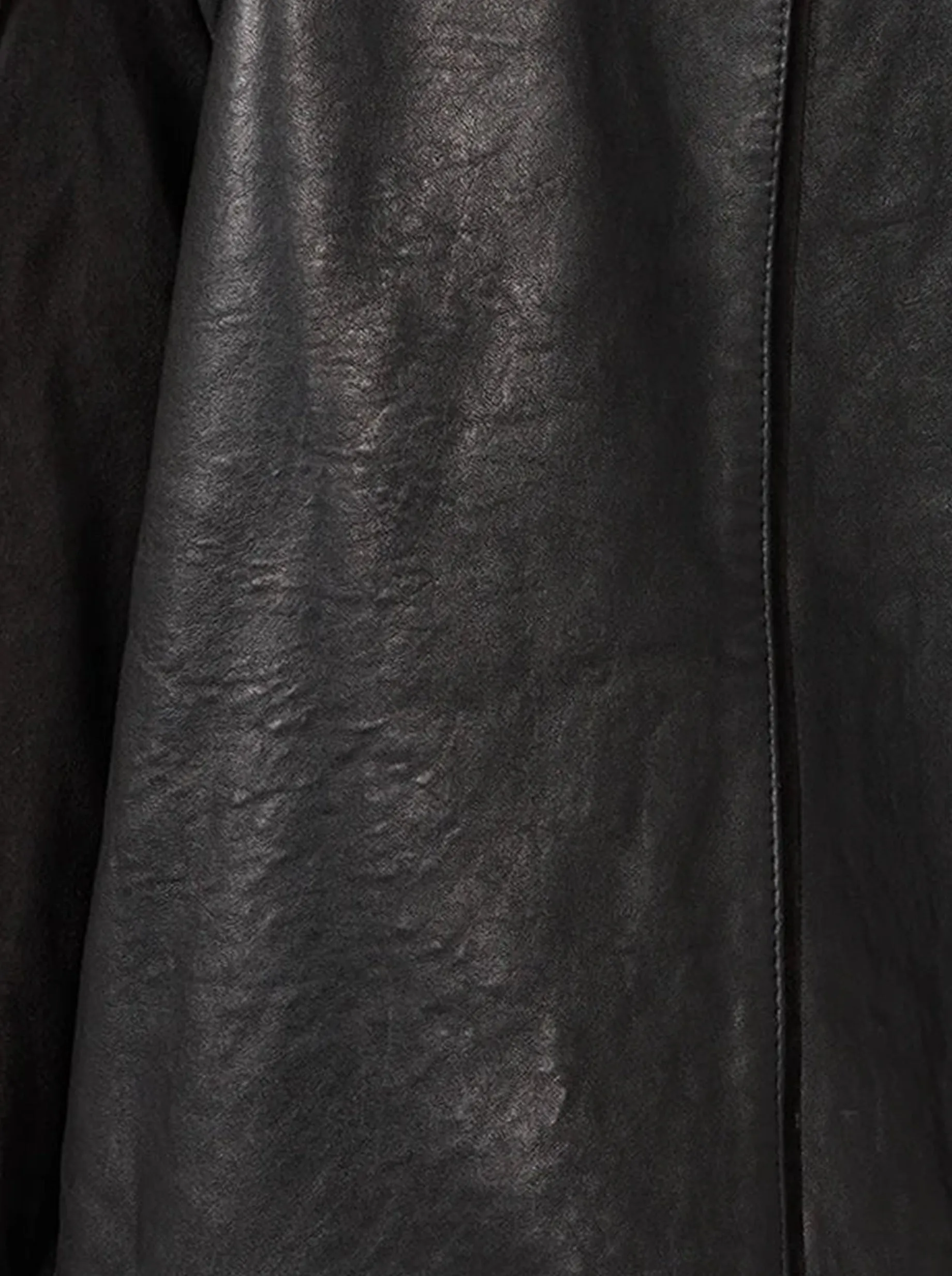 Mason Perfecto in Black & Grey Leather