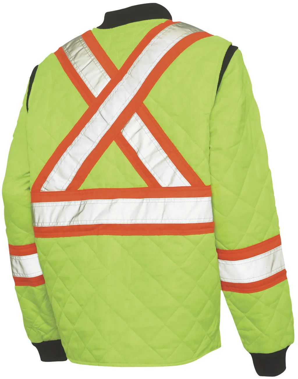 Men's Work King Hi-Visibility Quilted Jacket