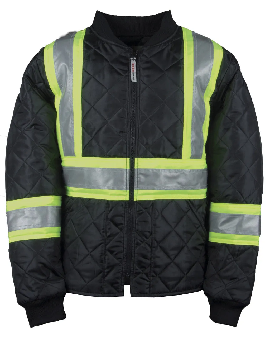 Men's Work King Hi-Visibility Quilted Jacket
