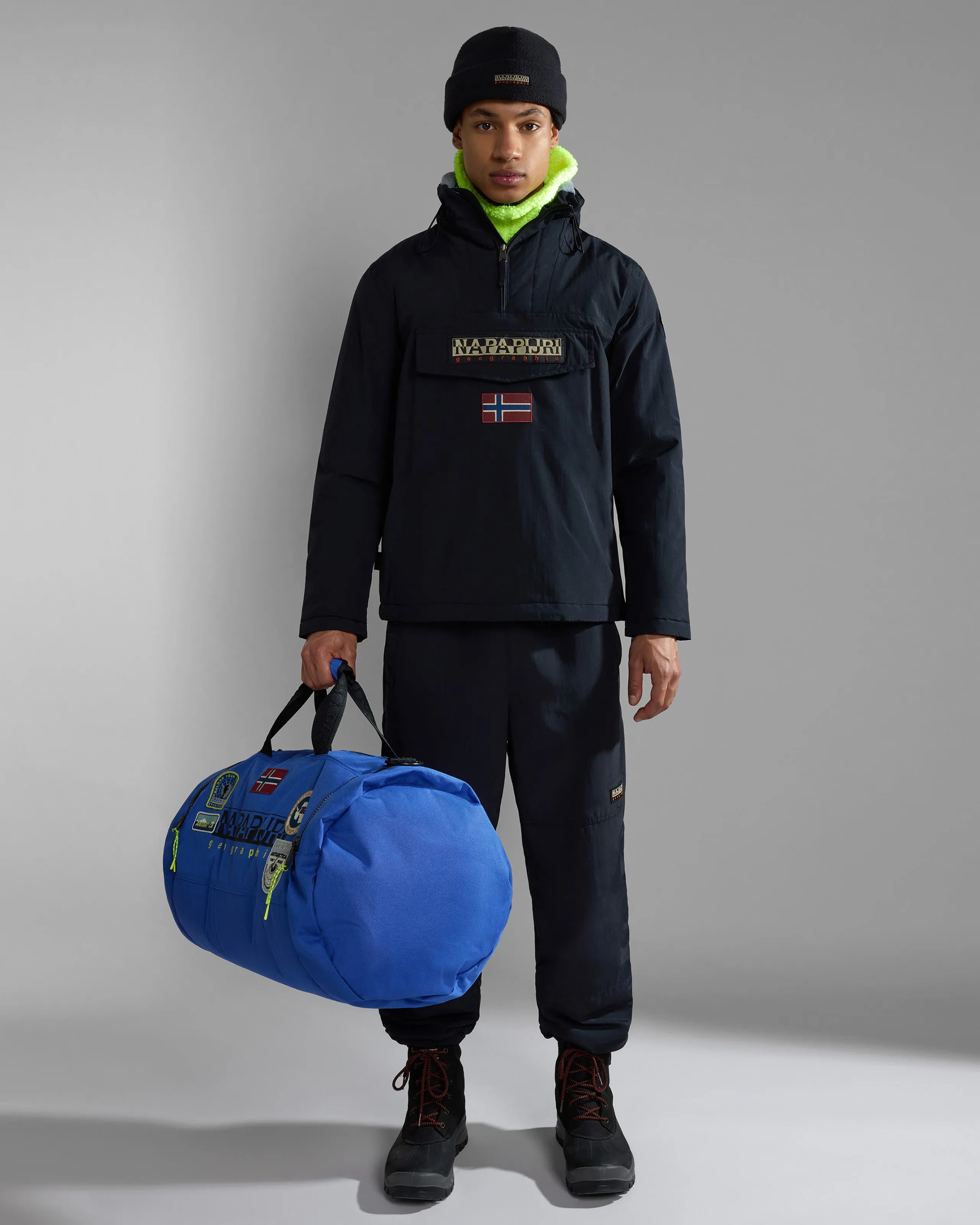Napapijri Rainforest Winter 3 Anorak Jacket - Black