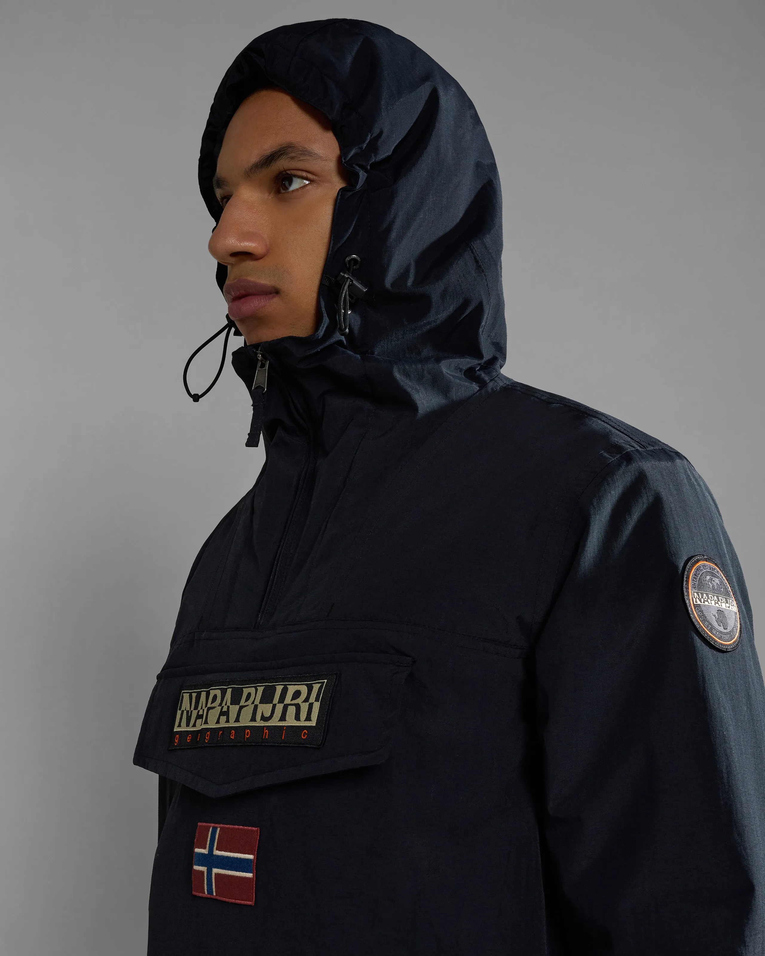 Napapijri Rainforest Winter 3 Anorak Jacket - Black