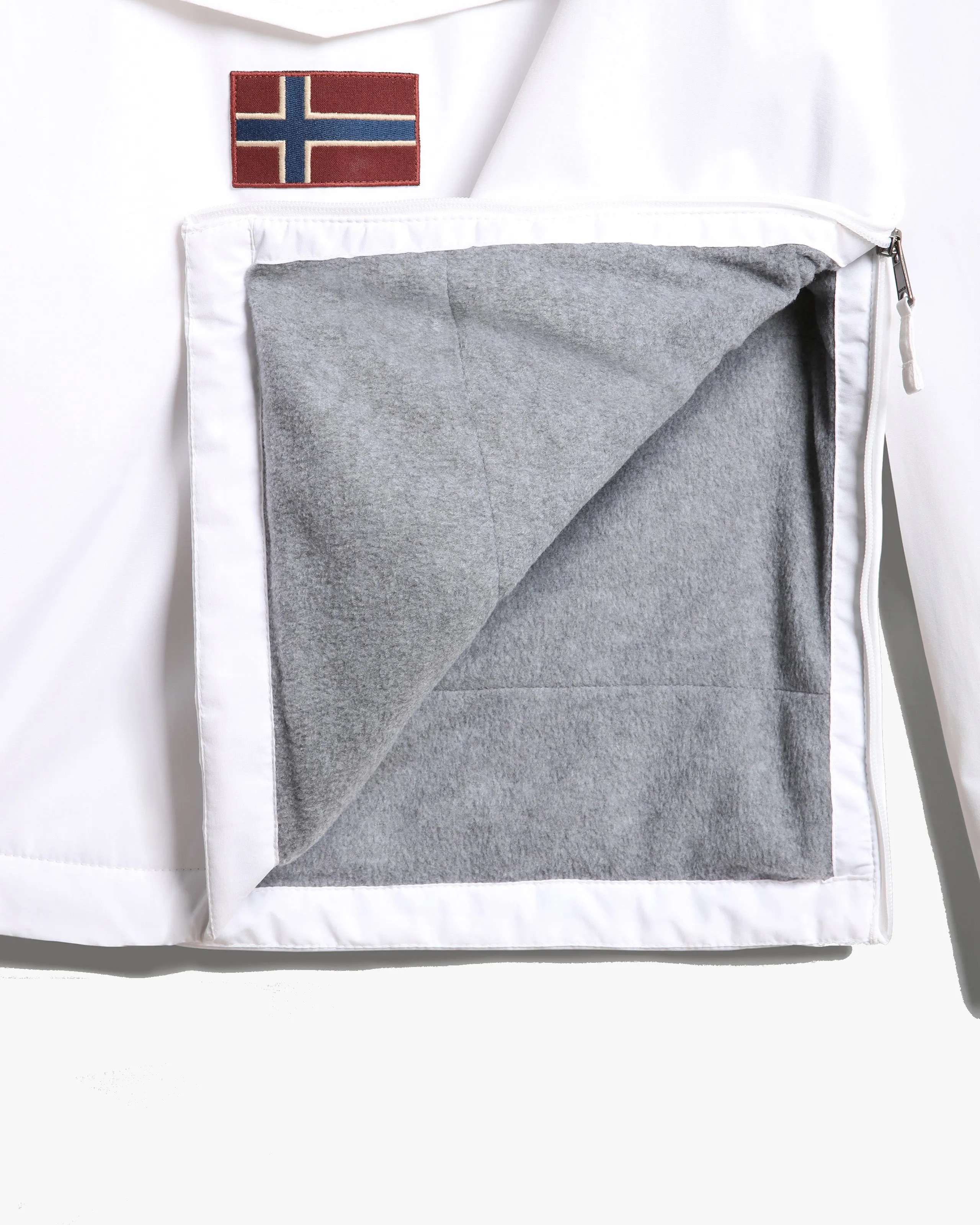Napapijri Rainforest Winter 3 Anorak Jacket - Bright White