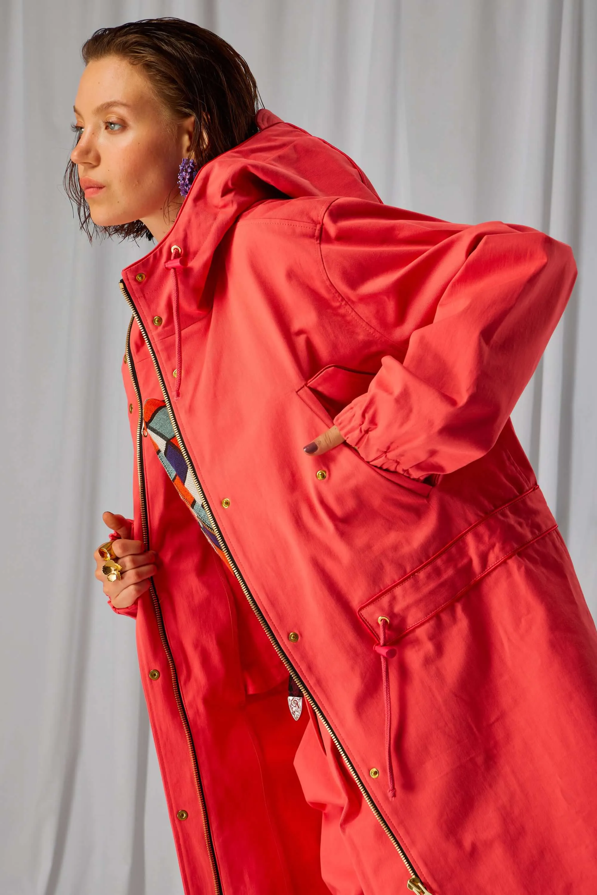 Onur parka in Coverall cotton