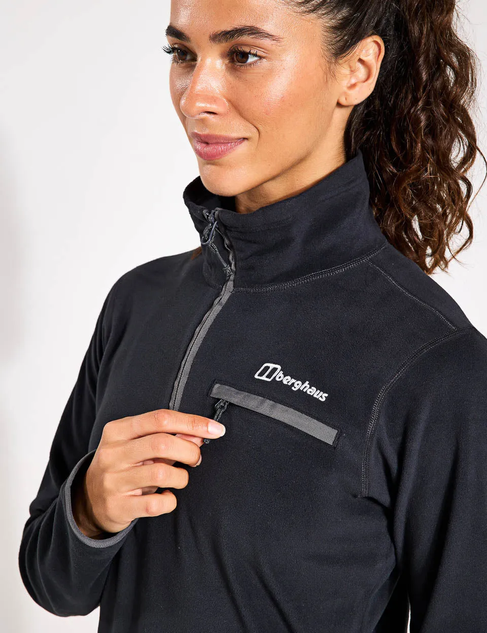 Prism 2.0 Micro Half Zip Fleece - Jet Black