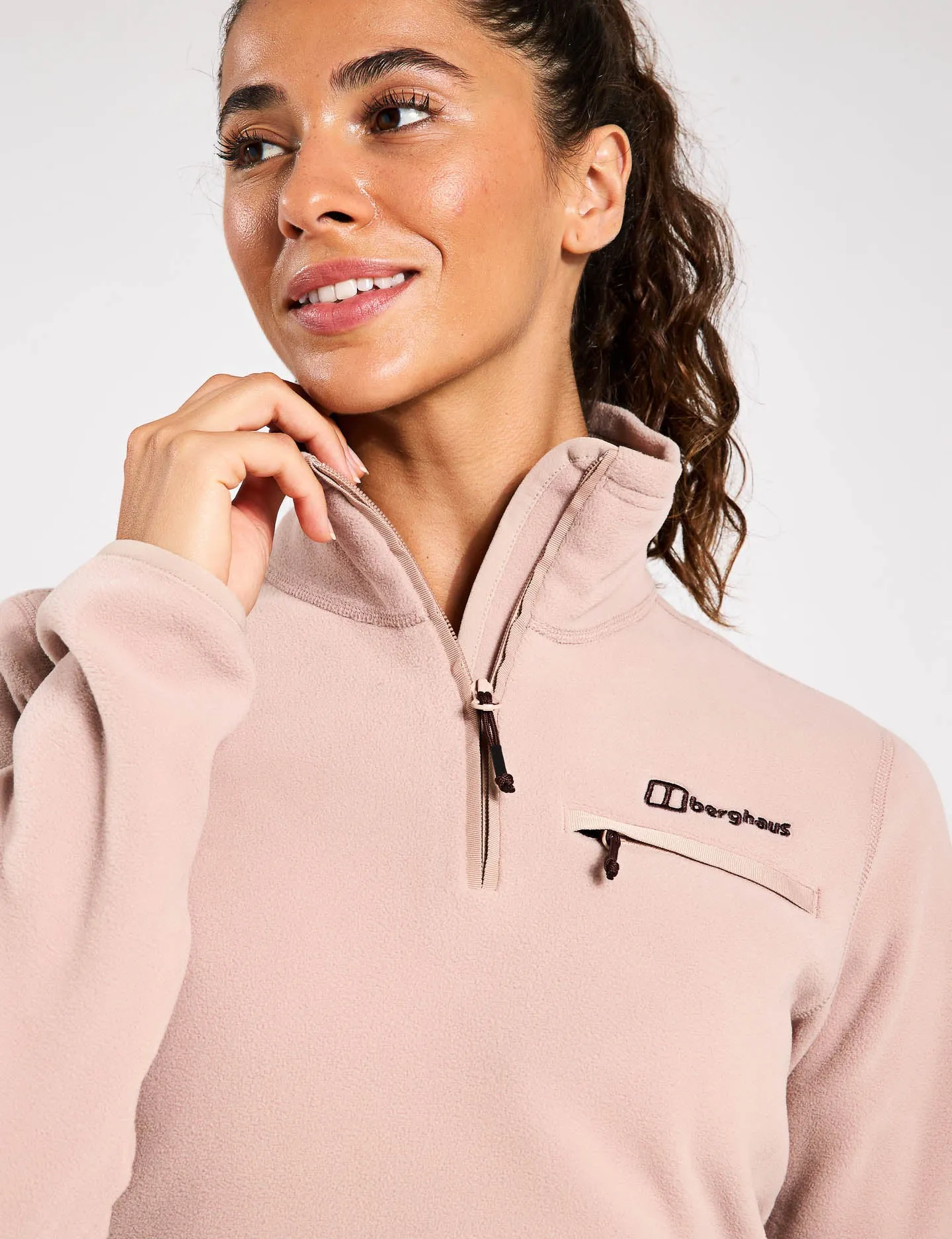 Prism 2.0 Micro Half Zip Fleece - Pink Clay