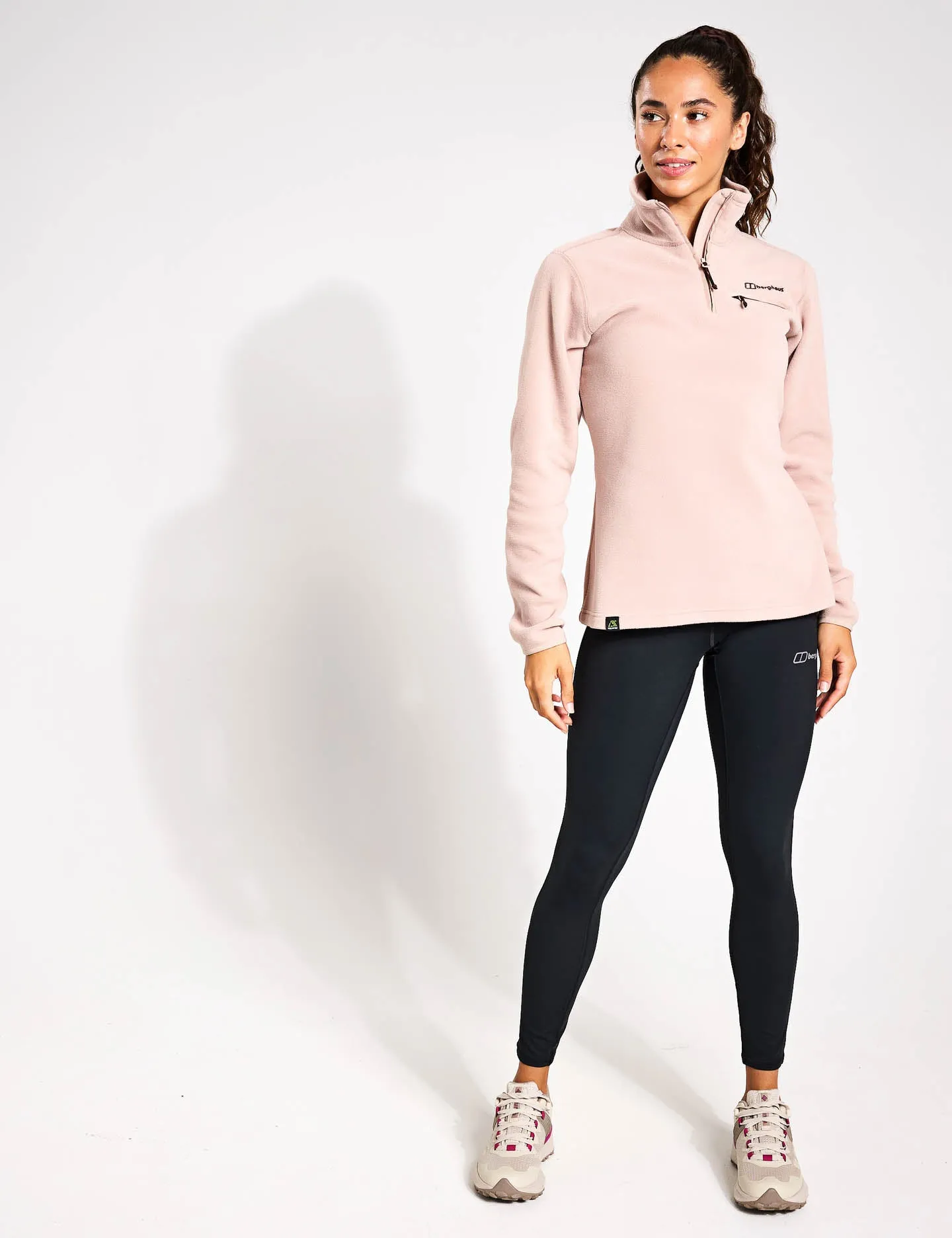 Prism 2.0 Micro Half Zip Fleece - Pink Clay