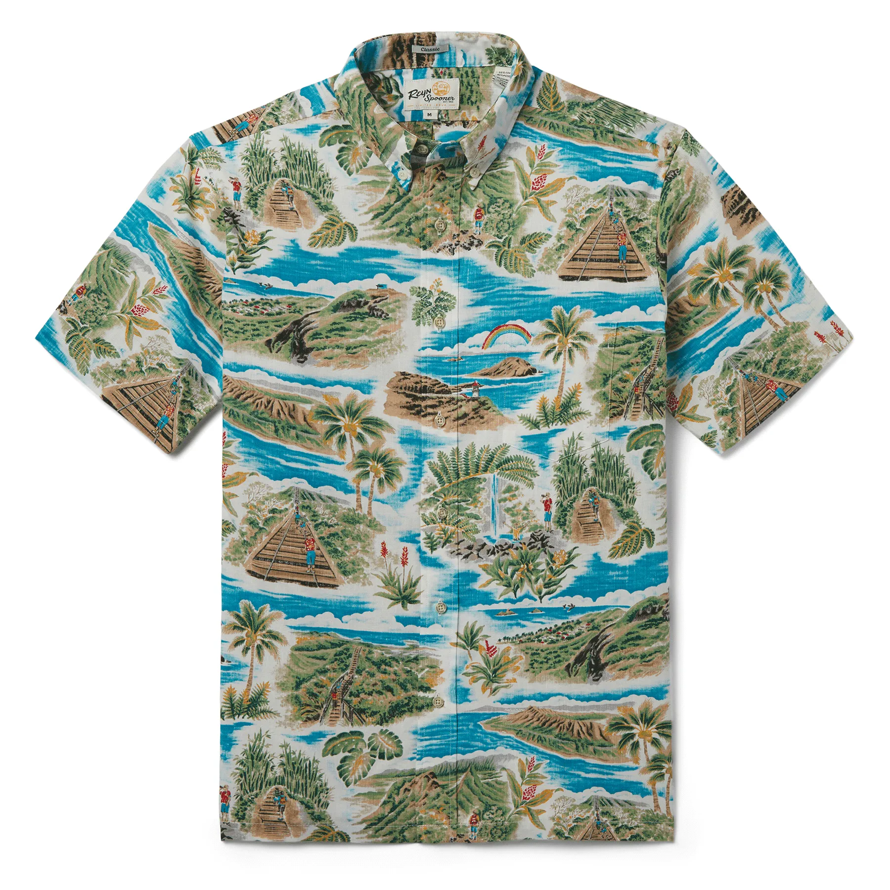 Reyn Spooner Hikin' 808 Camp Shirt