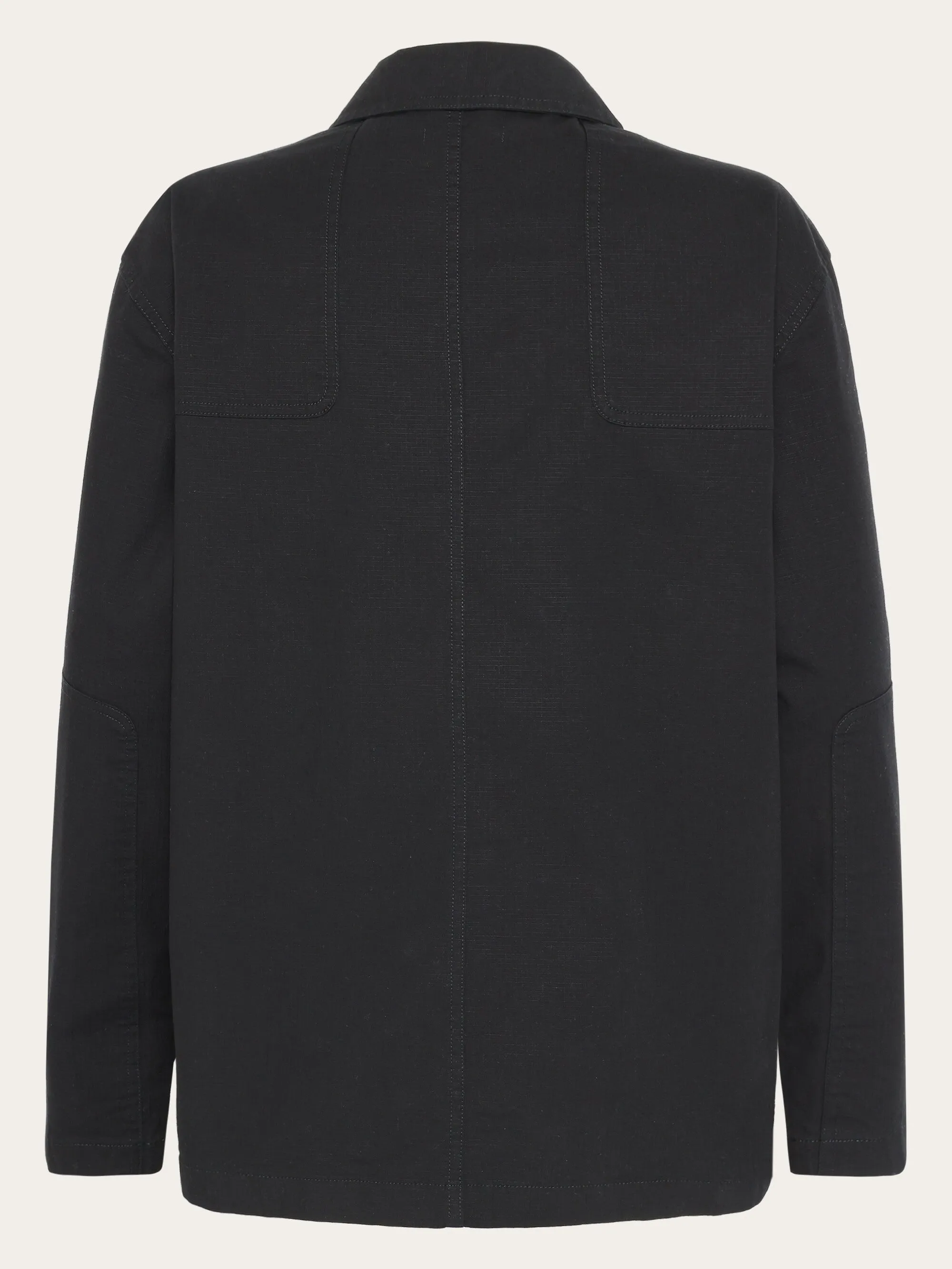 Ripstop overshirt - Black Jet