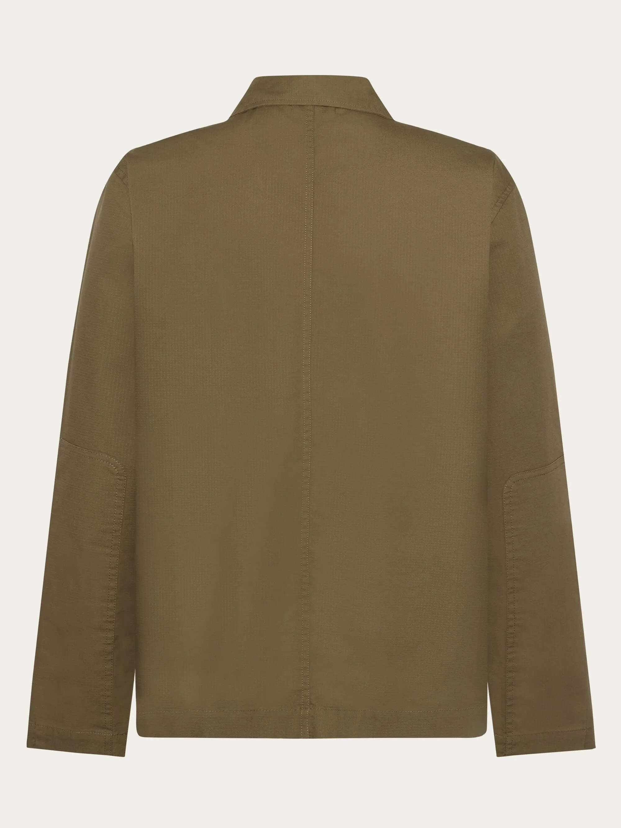 Ripstop overshirt - GOTS/Vegan - Burned Olive