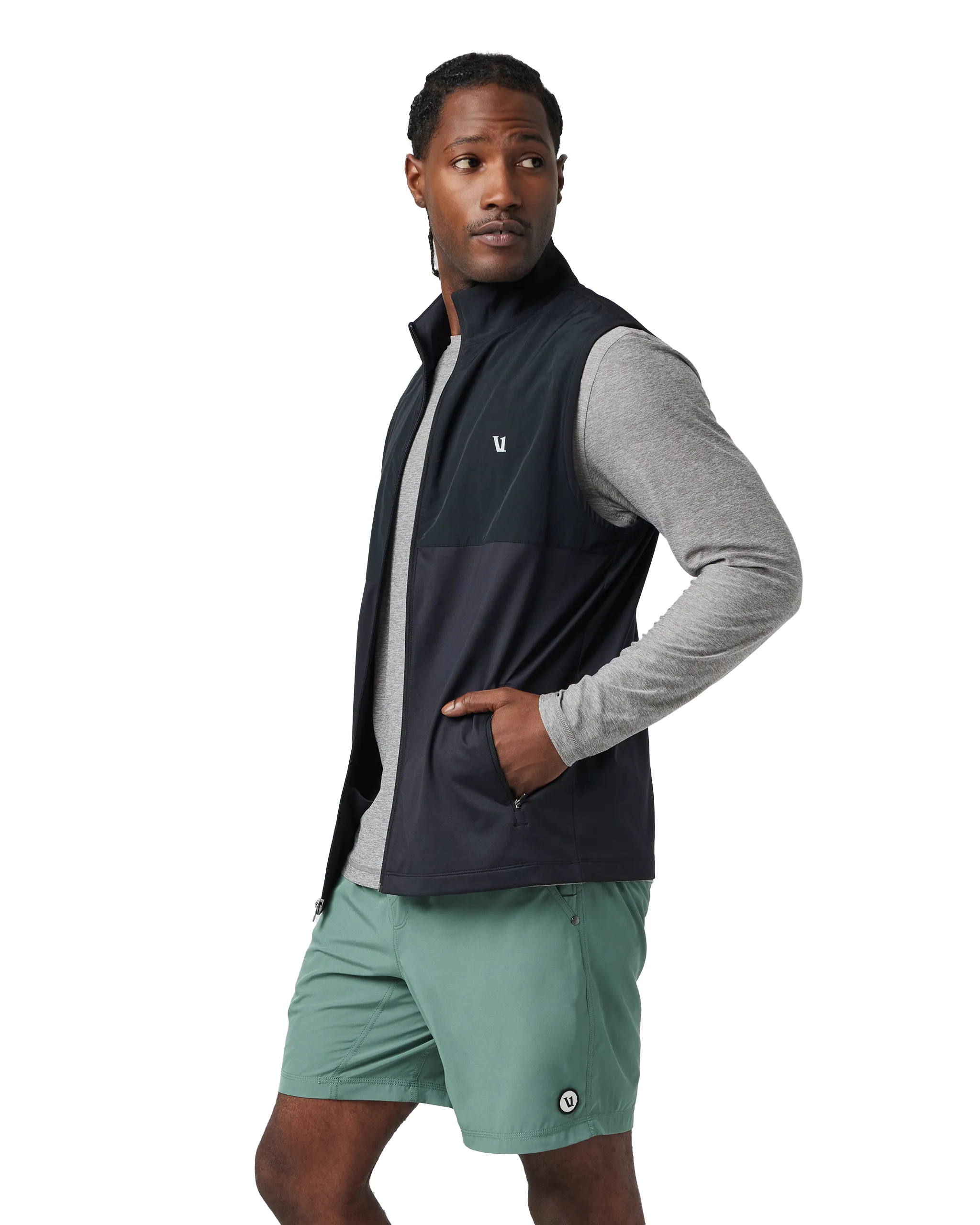 Sunday Element Gilet in Black