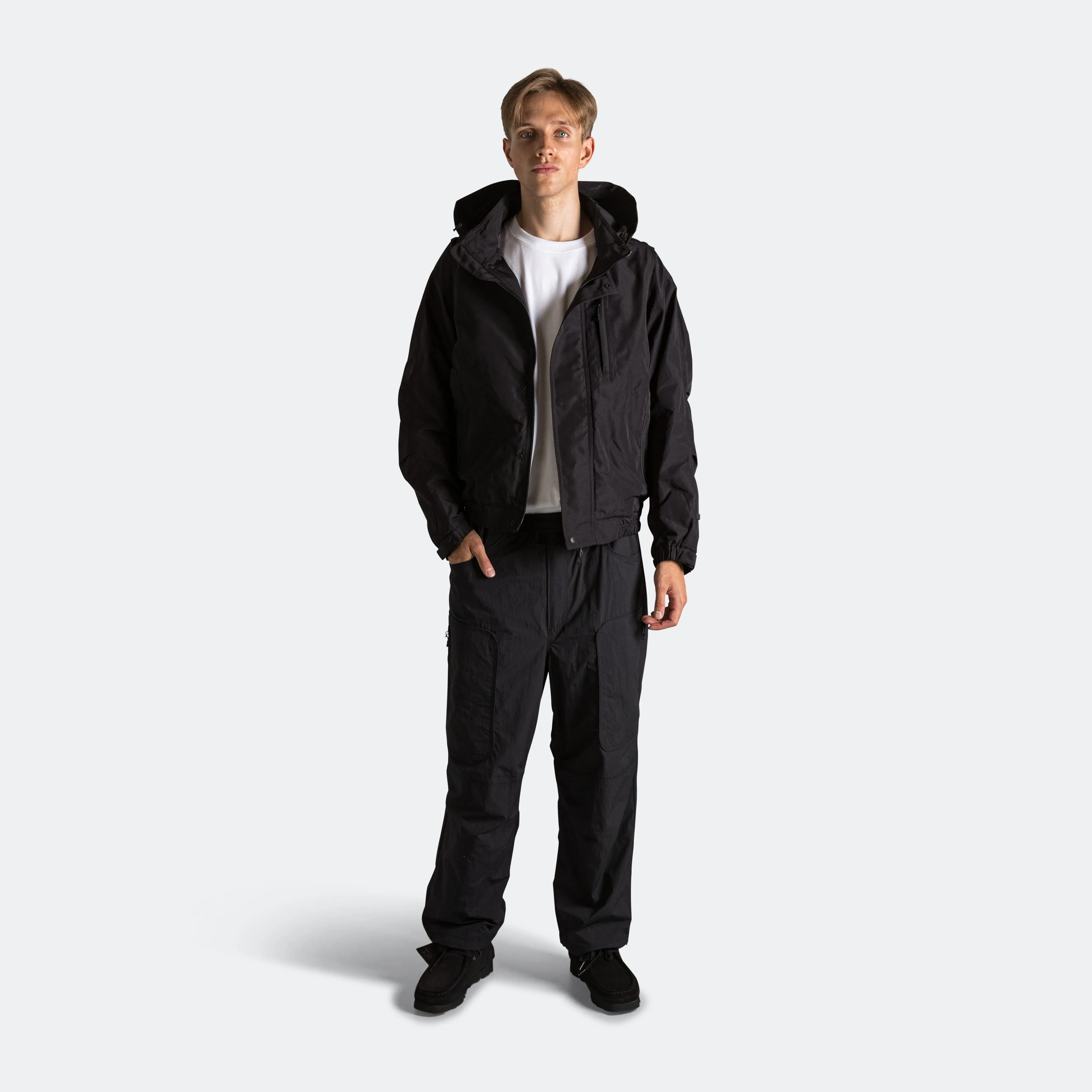 Tech Tactical Mountain Parka - Black