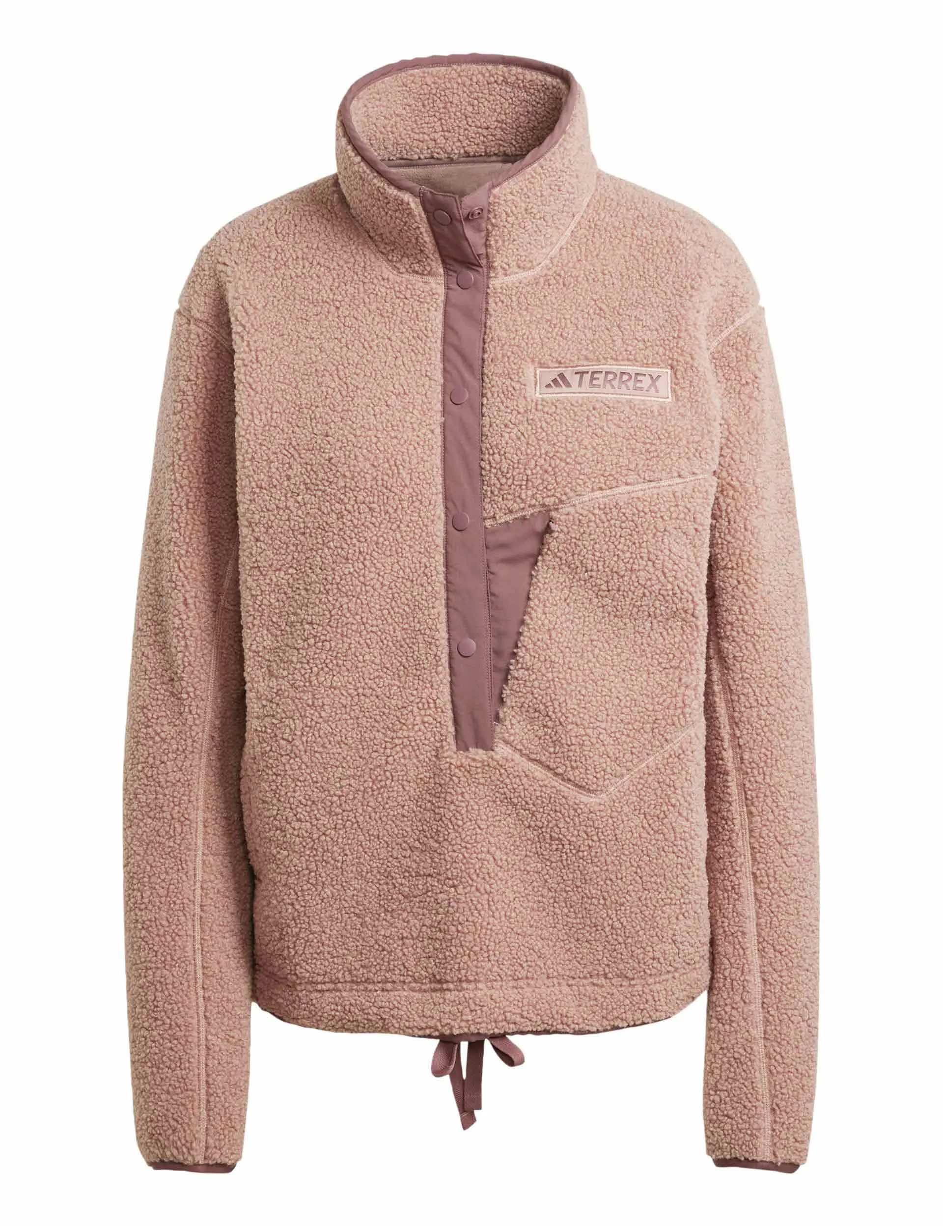 Terrex Xploric High Pile Fleece Pullover Sweatshirt - Warm Clay