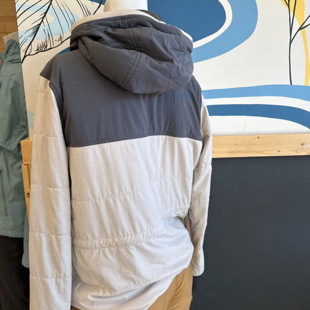 The North Face The North Face Women's Hooded Jacket: Grey, White -women-SM