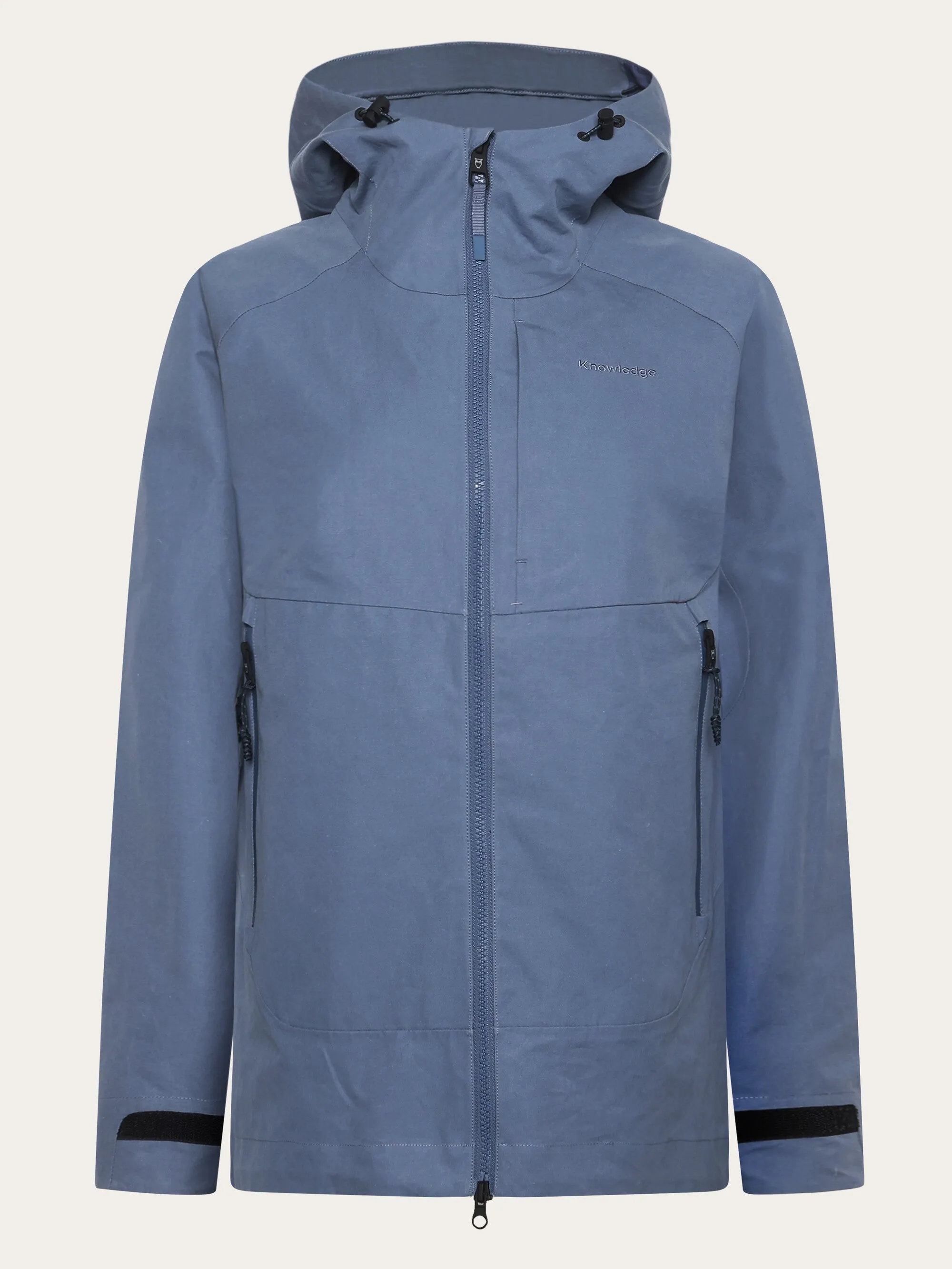 Vent Canvas 270 shell jacket - GOTS/Vegan - Vintage Indigo