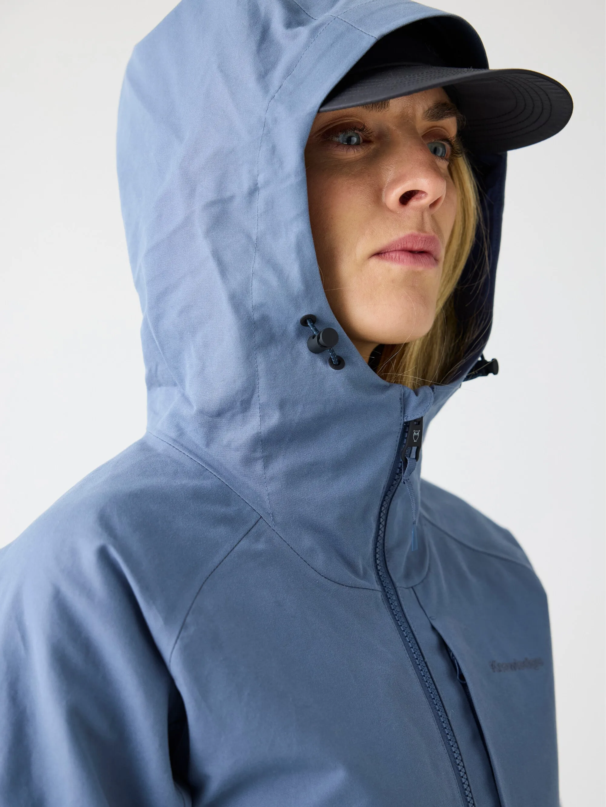 Vent Canvas 270 shell jacket - GOTS/Vegan - Vintage Indigo