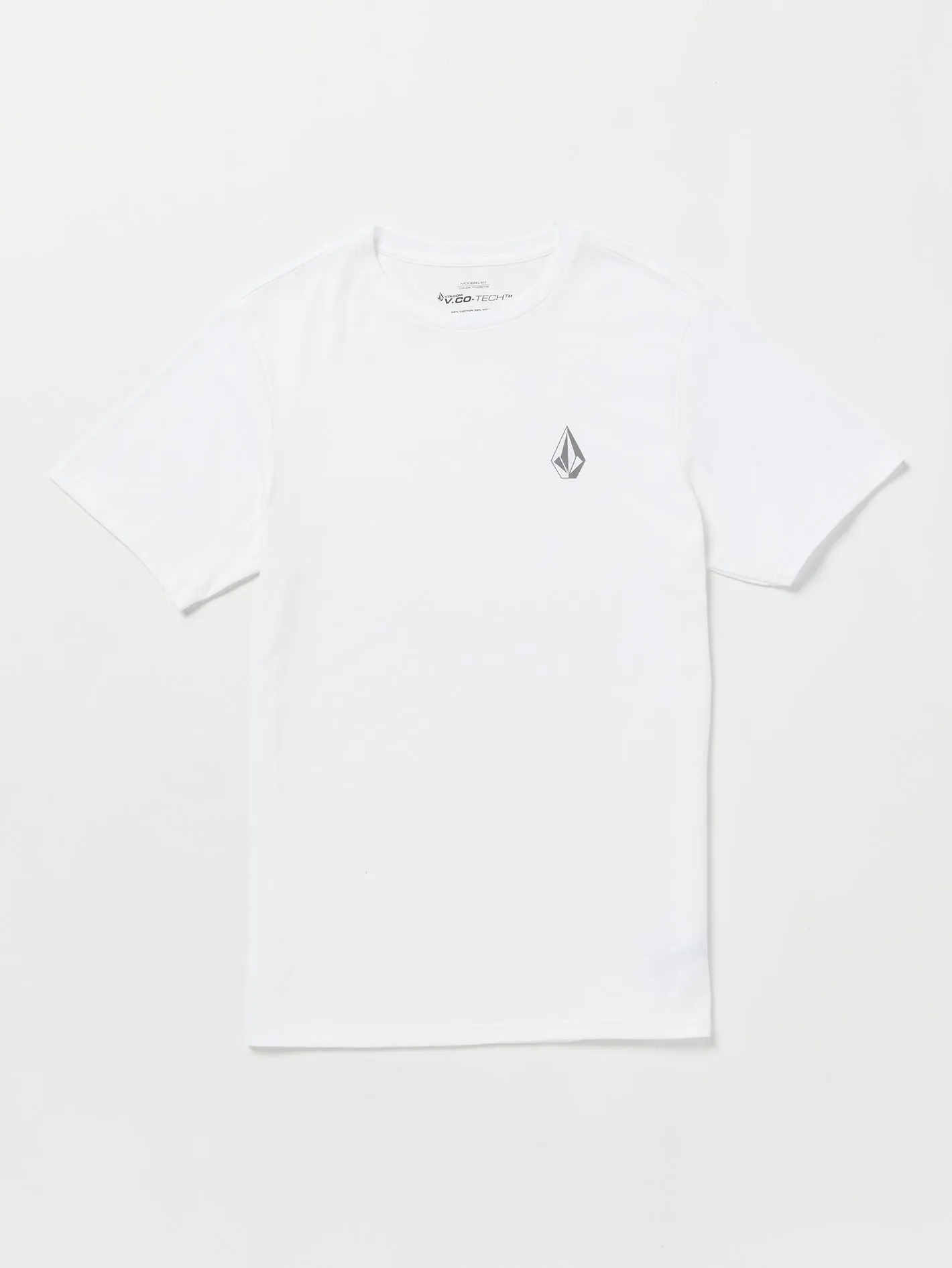 Volcom Stone Tech Short Sleeve Tee White Volcom